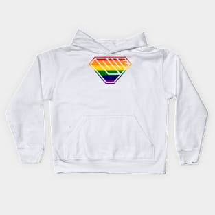 Love SuperEmpowered (Rainbow) Kids Hoodie